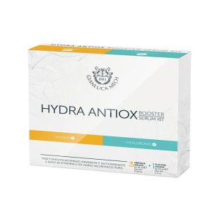 Hydrabox Antiox Booster Serum Kit 3 Vitamin e Booster Serum da 10ml + 1 Hyaluronic+ Booster Serum 50ml