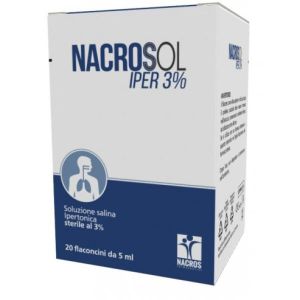 Nacrosol Iper 3% 20 Fiale Fisiologiche 5ml