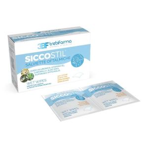 Trebifarma Siccostil Salviette Oftalmiche Sterili Monouso per Animali 14 Pezzi