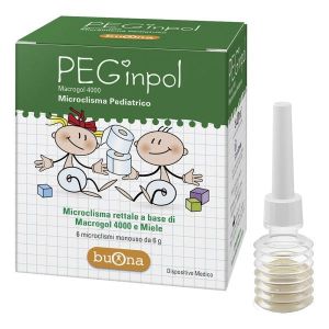 Peginpol Microclisma Ped 6 Microclismi da 6g
