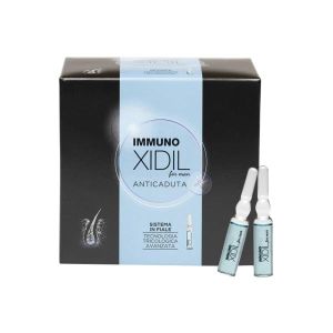Immuno Xidil Cofanetto Uomo 8 Fiale Anticaduta per Capelli Fragili