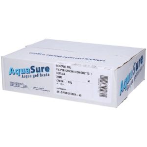 Aquasure Acqua Gelificata Edulcorata Menta 24 Pezzi da 125g