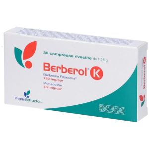 Berberol K 30 Compresse Integratore per Colesterolo