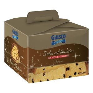 Giusto Senza Zuccheri Aggiunti Panettone Congocce Di Cioccolato 600g