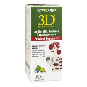 Phyto garda 3d drenante depurativo integratore alimentare 250ml