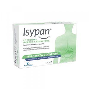 Isypan Pesantezza e Gonfiore 20 Compresse Masticabili