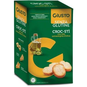 Giusto Senza Glutine Croc-sti&apos; i Olio Extravergine D&apos;oliva 100g