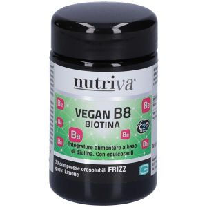 Nutriva Vegan B8 Fizz Limone 30 Compresse