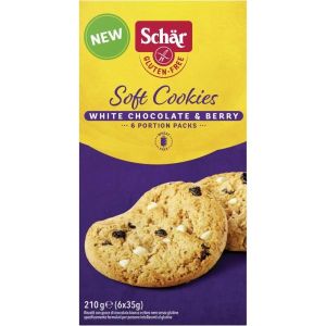 Schar Soft Cookies White Chocolate & Berry 210g