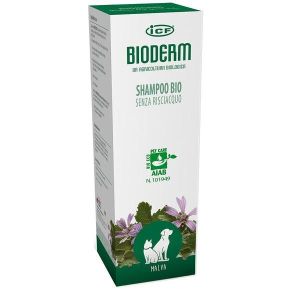 Bioderm Shampoo Bio Senza Risciacquo per Cani e Gatti Flacone 150ml