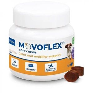 Vibrac Movoflex Soft Chews per Cani Taglia M 30 Compresse Masticabili