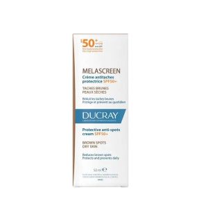 Ducray Melascreen UV Crema Solare Ricca SPF 50+ Protezione Viso Corpo 40 ml