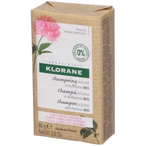 Klorane Shampoo Solido Lenitivo Peonia Bio 80g
