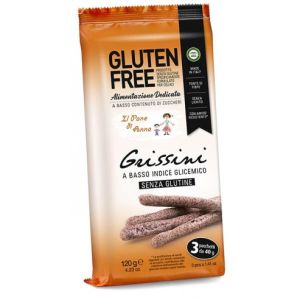 Il Pane di Anna Grissini A Basso Indice Glicemico 3 Pacchetti da 40g