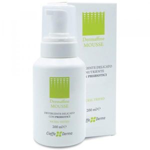 Dermaffine Mousse Detergente Delicato e Nutriente i Prebiotici 200ml