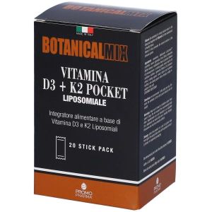 Promopharma  Botanical Mix  Vitamina D3 + K2 Pocket Liposomiale