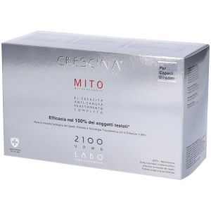 Crescina  Transdermic Isole Follicolari Mito + Anticaduta Mito Trattamento 2100 Uomo 20 + 20 Fiale