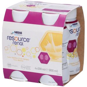 Nestle&apos; Resource Renal Vaniglia 4 Bottigliette
