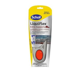 Scholl Liquiflex Soletta Extra Supporto Taglia S - 35,5/40,5 Eu