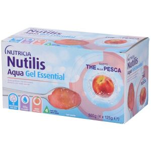Nutricia Nutilis Aqua Essential Gel The Alla Pesca 4x125g