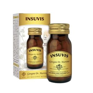 Dr. Giorgini Insuvis Integratore Per i Normali Livelli Di Glucosio nel Sangue 80 Pastiglei