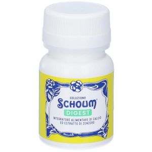 Soluzione Schoum Digest Fizzy Ball Orosolubili Gusto Limone e Zenzero