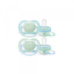 Succhietto Avent Ultra Air Night Time 0-6m Stella Cometa/gufo