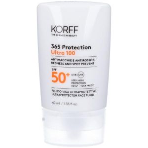 Korff 365 Protection Ultra 100 Fluido Viso Ultraprotettivo 40ml Spf50+