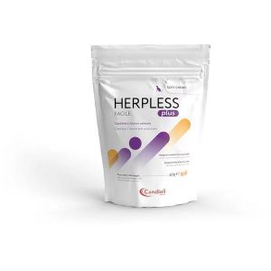 Candioli Herpless Plus Facile Mangime Complementare per Difese Immunitarie Gatti 30 Soft Chews