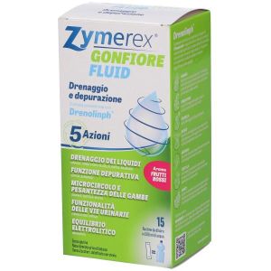 Zymerex Gonfiore Fluid Frutti Rossi 15 Bustine