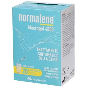 Normalene Macrogol 4000 20 Bustine  Globuli Contenitore MONOdose