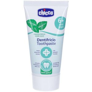 Chicco Dentifricio 6+ Anni Gusto Menta Dolce 50ml