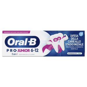 Oralb Dentifricio Junior 6-12 Anni 75ml