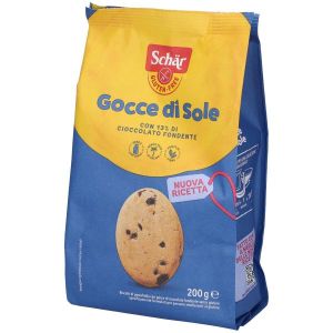Schar Gocce di Sole Biscotti i Gocce di Cioccolato Senza Glutine 200g