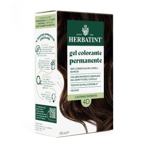 Herbatint Tintura per Capelli Colore 4d Castano Dorato 170ml