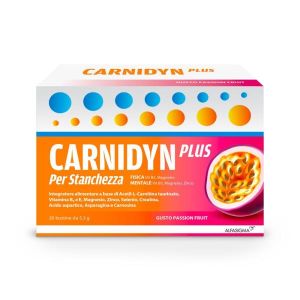 Carnidyn Plus 20 Bustine da 5,3g Gusto Passion Fruit