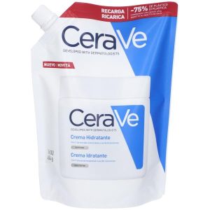 Cerave Ricarica Crema Idratante Corpo per Pelli Secche A Molto Secche per Il Corpo e Il Viso, 454g