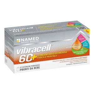 Vibracell 60+ 8 Flaconcini 15ml Senza Glutine Naturalmenteprivo di Lattosio