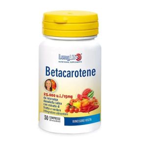 Longlife Betacarotene 25000ui 30 Compresse i Fratto
