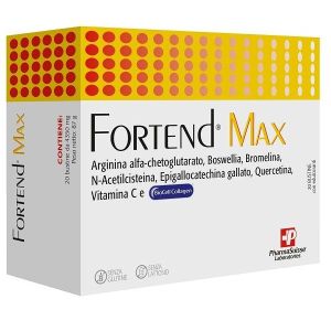 Fortend Max 20 Bustine Senza Glutine e Lattosio