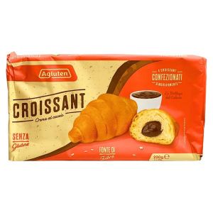 Agluten Croissant Crema Cacao 4 Pezzi da 55g