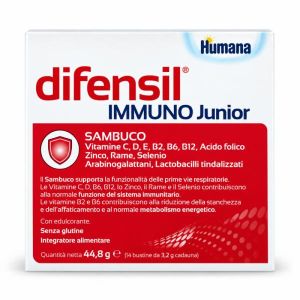 Difensil Immuno Junior 14 Bustine da 3,2g i Edulcorante Senza Glutine