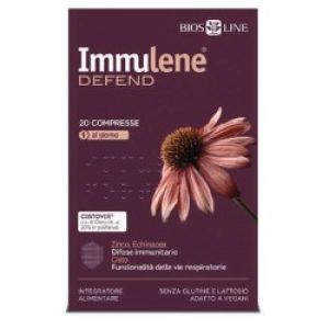 Immulene Defend 20 Compresse Senza Glutine Senza Lattosio