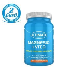 Ultimate Magnesio + Vit D Arancia 180g Senza Glutine