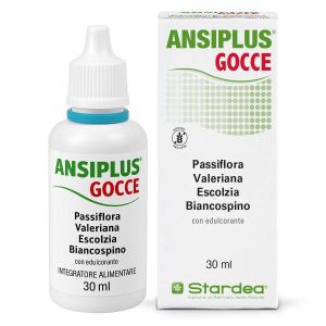 Ansiplus Gocce 50ml Senza Glutine i Edulcorante Senza Alcol