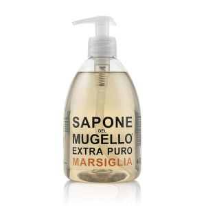 Sapone Del Mugello Extra Puro Liquido Marsiglia Nuova Formula per Mani Viso e Corpo 500ml