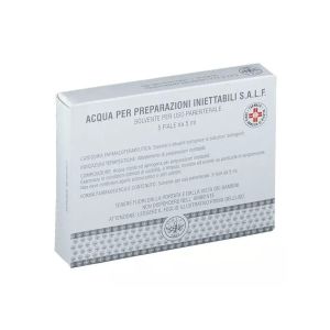 Acqua per Preparazioni Iniettabili Monico 5 Fiale 10ml	