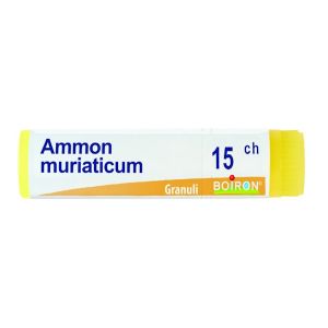 Ammonium Muriaticum  Boiron  80 Granuli 15 Ch Contenitore Multidose