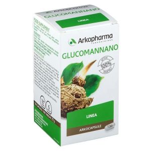 Arkopharma arkocapsule glucomannano - linea integratore alimentare 130 capsule