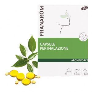 Pranarom Kit Inalazione Inalatore+Aromaforce capsule 1 pezzo